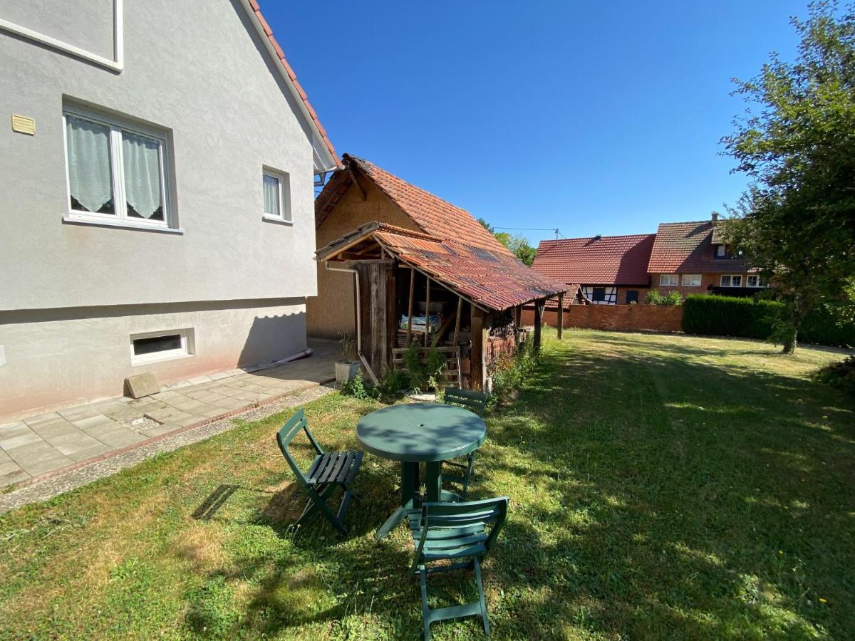 Elsasslogie Im Winzerdorf Apartment Cleebourg Bagian luar foto